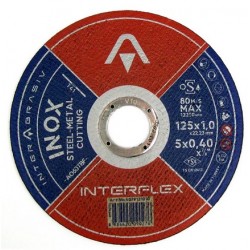 INOX CUTOFF DISC 125 X 1.0 X 22 A46T