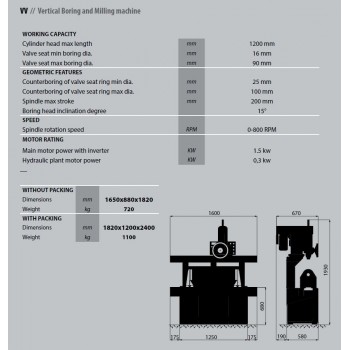 VV80 Valve Guide and Seat Machining Centre