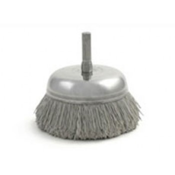 ABRASIVE NYLON CUP BRUSH 1-3/4" 320G