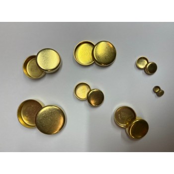 1-3/8" BRASS CUP FROST PLUG - PKT 10