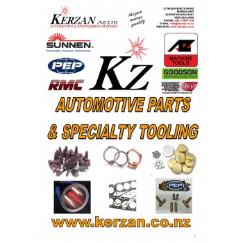 Kerzan NZ Ltd Automotive Parts & Specialty Tooling Catalog